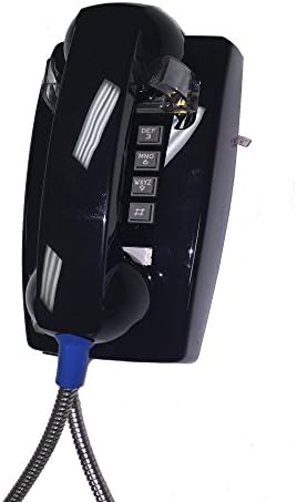 Zırhlı Kordonlu Cortelco 2554-ARC - BK 255400arc20m Duvar Telefonu