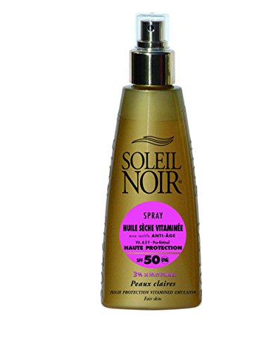 Soleil Noir Vitaminli Kuru Yağ SPF 50 Sprey 150ml