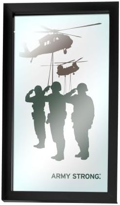 Amerika Birleşik Devletleri Ordusu Silhouette II Çerçeveli Logo Ayna