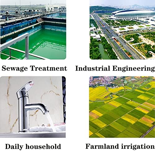 TİNGCHAO PVC Boru Çok Amaçlı Sert Gri Plastik Boru Uzunluğu 50 cm / 19.6 ft Endüstriyel Boru Laboratuar Ekipmanları Uygulamaları