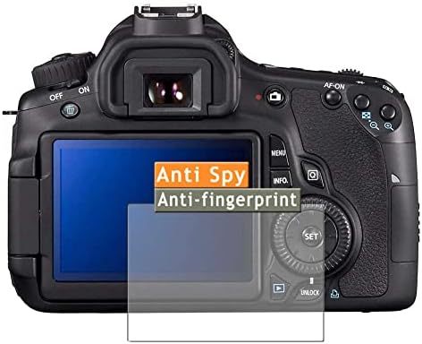 Vaxson Gizlilik Ekran Koruyucu, Canon Dijital SLR Kamera EOS 60D ile uyumlu Anti Casus Film Koruyucular Sticker [Değil Temperli