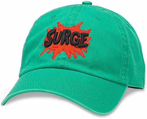 ThirtyFive55 Dalgalanma Amerikan İğne Yeşili tarafından Yıkanmış Slouch Şapka