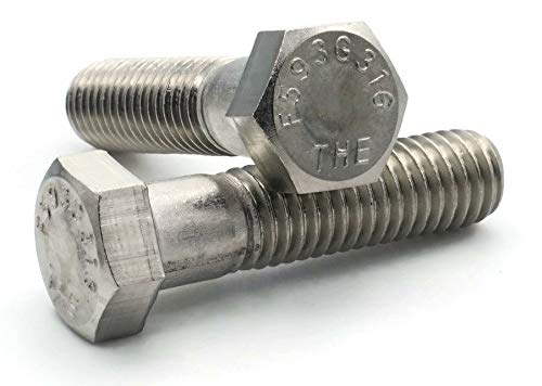 Altıgen Başlı Vidalar 316 Paslanmaz Çelik-1/2-13 x 2-1 / 2 Kısmi Diş Adet-1.000