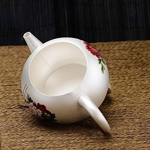 Saf Gümüş Teakettle Pot Koleksiyonları Çaydanlık Seti Sıcak Su Gümüş Çay Servisi su ısıtıcısı Çay Partisi için S. Y. MMYS