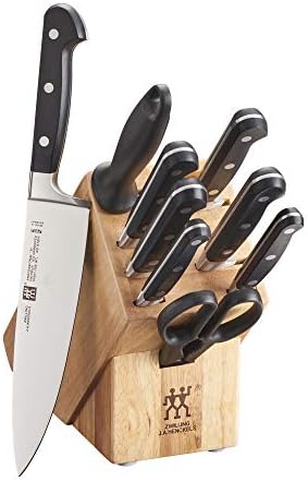 ZWİLLİNG Professional S Bıçak Blok Seti, 10 Parça, Siyah