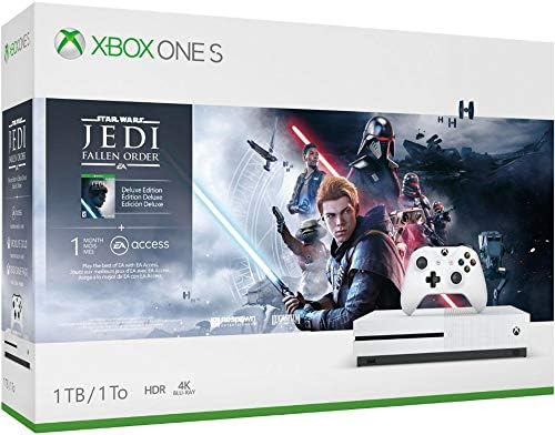 Microsoft Xbox One S 1 TB Yıldız Savaşları Jedi: Düşmüş Sipariş Paketi + Dişliler 5 Kait Diaz Sınırlı sürümkablosuz Denetleyici