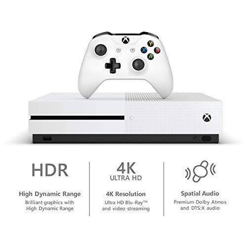 Xbox One S 500GB Konsol-Madden NFL 18 Paketi [Durduruldu] (Yenilendi)