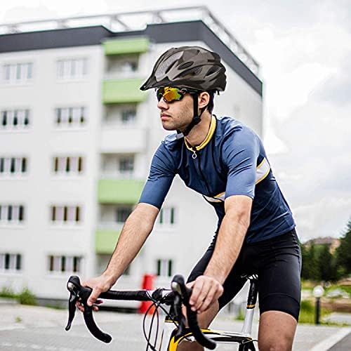 Yetişkin Bisiklet Kaskı,Çıkarılabilir Güneşlik/Yansıtıcı Şeritli ıWUNTONG Bisiklet Kaskı Ayarlanabilir Hafif Dağ Bisikleti Kaskı