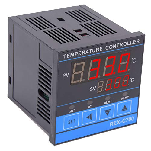 Dijital Termostat, Çok Fonksiyonlu Ayar Dijital sıcaklık kontrol cihazı PID Sıcaklık Göstergesi Kimya için Yüksek Doğruluk AC