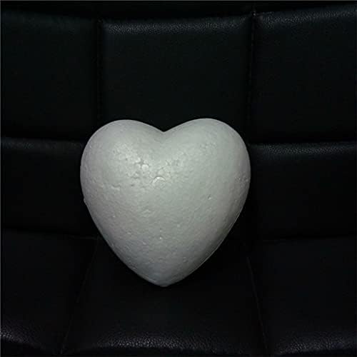 U-M pulabo Beyaz Modelleme Köpük Kalp Polistiren Strafor Topu El Sanatları için DIY Noel Düğün Parti Malzemeleri Dekorasyon Süs