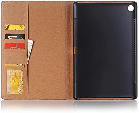 Huawei MediaPad ıçin Easepoints M5 10.8 inç Cüzdan Kılıf, Vintage Kitap Stil Yatay Çevir PU Deri Koruyucu Kapak Kılıf Tutucu