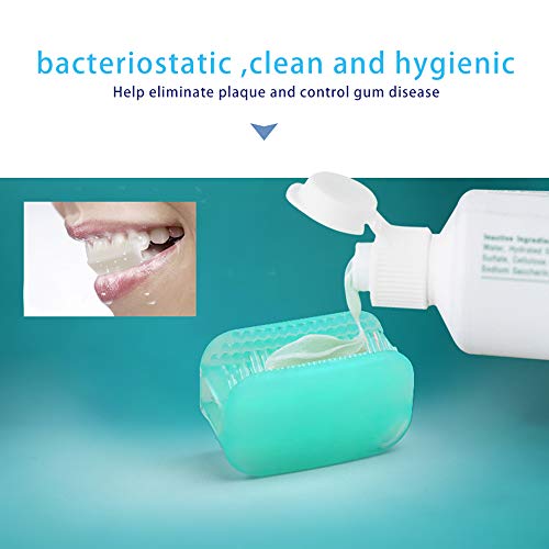 Lebeaut 360 Derece Tembel Çiğneme Tüm-Yuvarlak Temizleme Diş Fırçası Handsfree Mini Taşınabilir Beyazlatma Diş Fırçası
