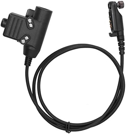 Walkie Talkie Kulaklık Kablosu,PPT Radyo Adaptörü Bağlantı Kablosu,Hytera PD680/660/600 X1P Walkie Talkie için Kulaklık U94 Kulaklık