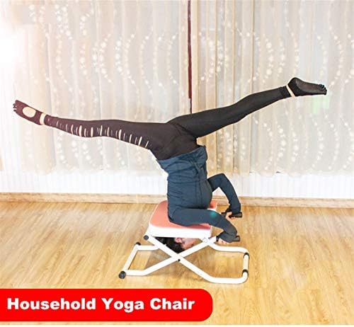 ZQYD Katlanabilir Yoga Sandalye Inversiyon Ekipmanları Terapi Egzersiz Fitness Dışkı Prop Ev Baş Aşağı Egzersiz Cihazı 1.15