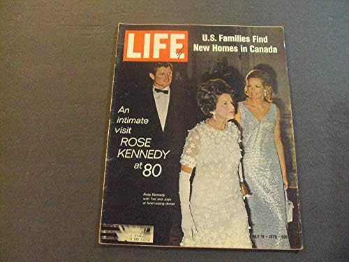 Life Jul 17 1970 Rose Kennedy 80 yaşında; ABD'li Aileler Kanada'ya Kaçıyor