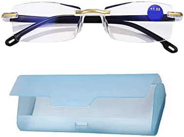 Anti-mavi ışık presbiyopik gözlük-Yeni Elmas Kesim Safir okuma gözlüğü mavi ışık okuma gözlüğü Yüksek Sertlik Ultralight gözlük