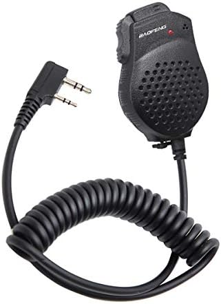 Orijinal Baofeng UV-82 2 Çift PTT Omuz Hoparlör Mikrofon Mikrofon GMRS Radyo Baofeng UV-82 UV-82HP GT-5TP GMRS-V1 MURS-V1 Taşınabilir