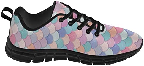 Bayan Kızlar Mermaid Ayakkabı koşu Ayakkabıları Tenis Yürüyüş Sneakers Atletik Spor koşu ayakkabıları Hediyeler Erkekler için