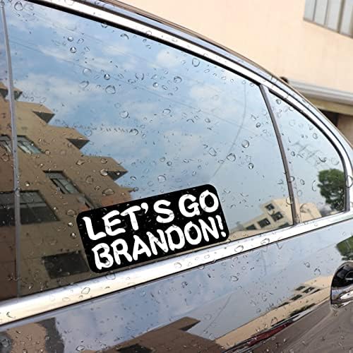Gidelim Brandon 7 x 3 Sticker - araba tampon çıkartması Çıkartması FJB Sticker Komik Araba Kamyon Pencere Su Geçirmez Çıkartması