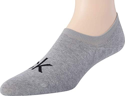 Calvin Klein Erkek Çorabı - Pamuk Karışımı Gösterişsiz Astarlı Çorap (6'lı Paket)
