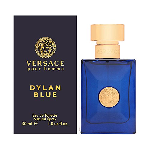 Versace Dökün Homme Dylan Mavi Erkekler için 1.0 oz Eau de Toilette Sprey