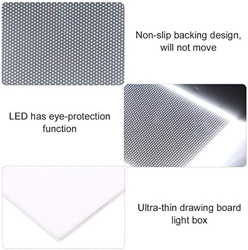 A6 Sanatçılar ışık kutuları, ayarlanabilir Parlaklık Izleme Pedi Animasyon Şablon Çizim Eskiz için LED ışık Kurulu