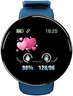 hhscute akıllı saatler Kadınlar için, dijital saat 1.44 inç Ekran Push Mesaj Spor Çağrı Hatırlatma için Android / ıOS Telefonlar