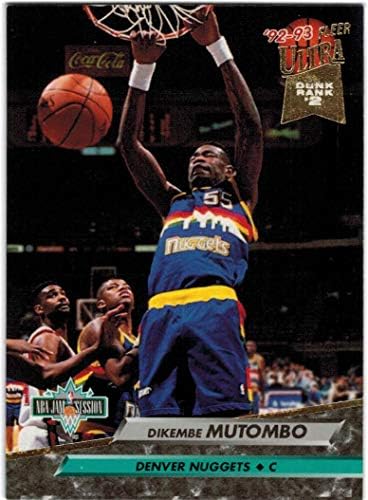 1992-93 Ultra I & II Denver Nuggets Takım Seti LaPhonso Ellis RC ve 2 Dikembe Mutombo-15 NBA Kartları