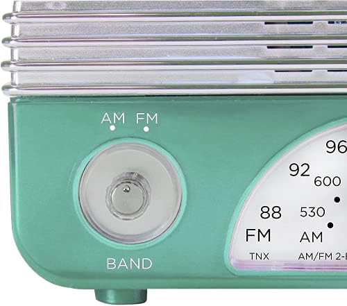 En İyi Resepsiyona Sahip Northpoint AM/FM Taşınabilir Vintage Radyo, Yaklaşık 1960'ların Tasarımı, 3 AA Pille Çalışan Radyo,
