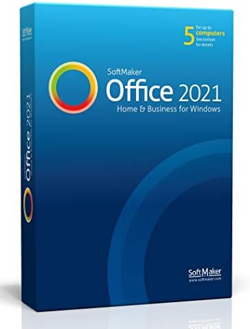 SoftMaker Office 2021-Windows için kelime işlem, elektronik tablo ve sunum yazılımı 11 / 10 / 8 / 7 - Microsoft Office Word,